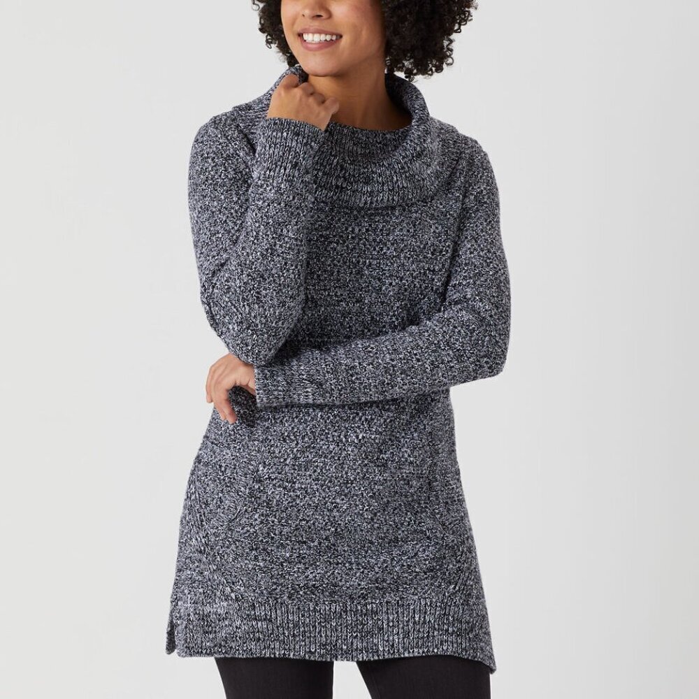 Duluth Trading Co. Heritage Cowl Neck Tunic Sweater – Size M